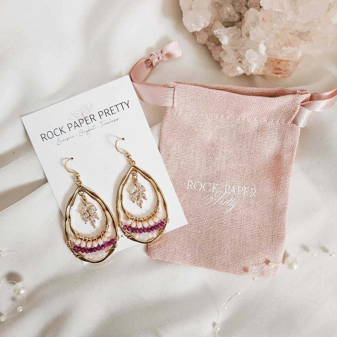 Rock Paper Pretty Jewelry, Dream Walker Earrings
