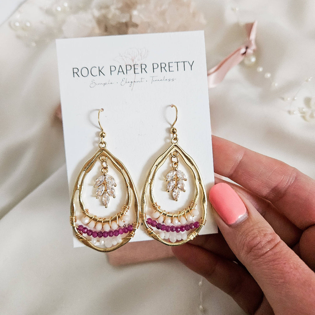 Rock Paper Pretty Jewelry, Dream Walker Earrings