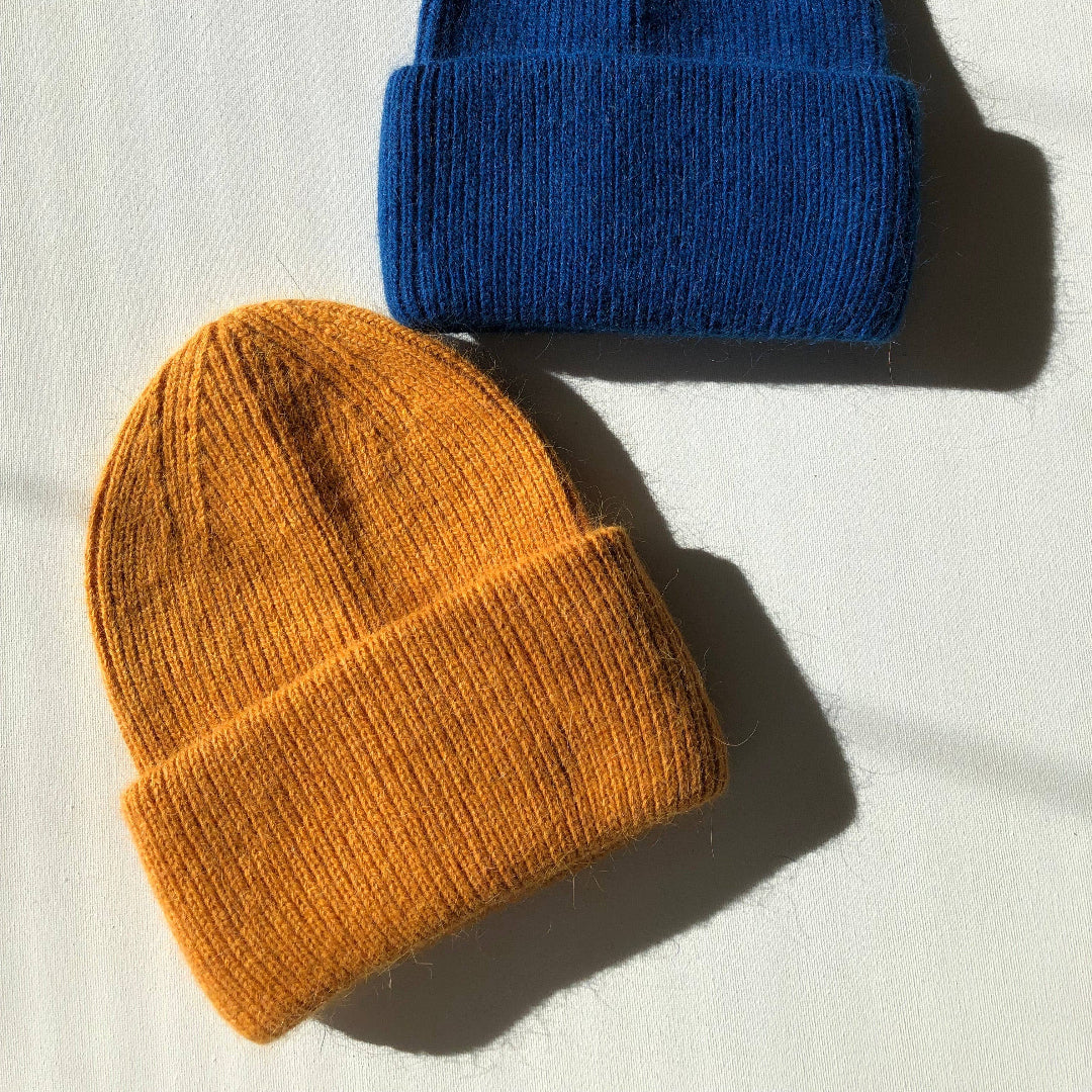 Billy Bamboo, Royal Angora Beanie, Pumpkin Spice