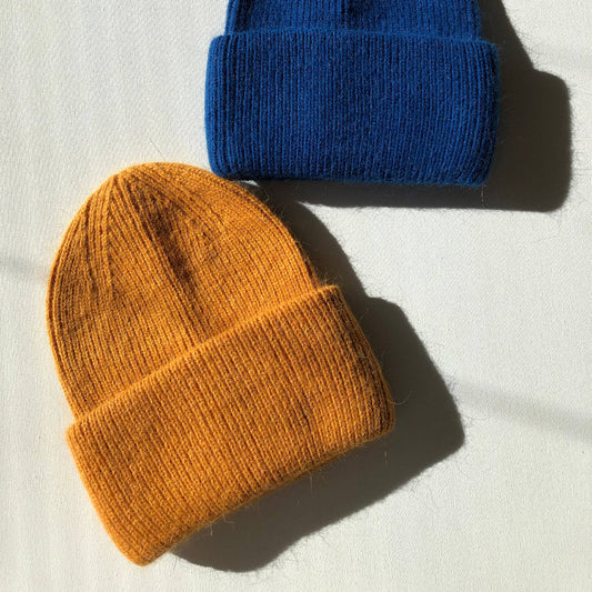 Billy Bamboo, Royal Angora Beanie, Pumpkin Spice