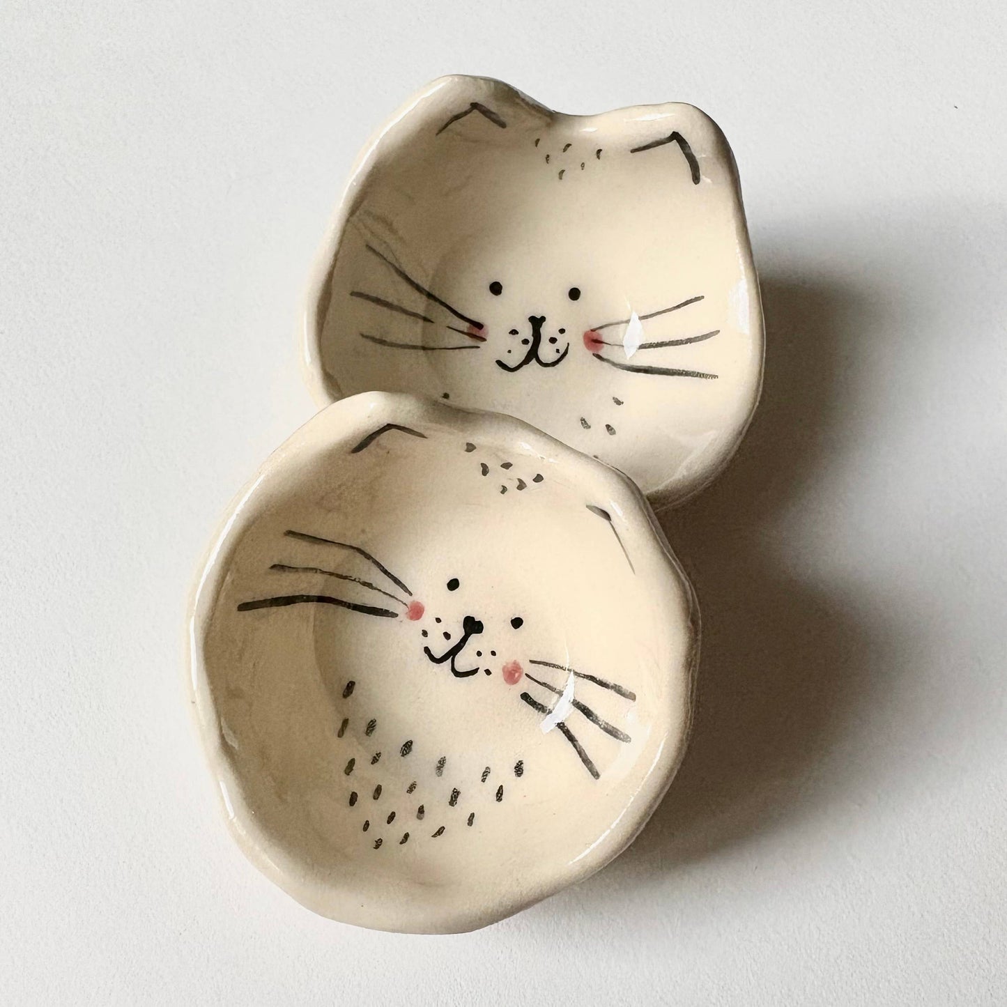 Tiny Cat Face Mini Dish