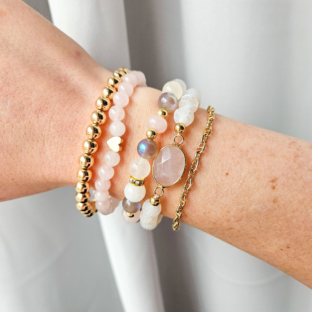 Rock Paper Pretty Jewelry, Peony Bracelet