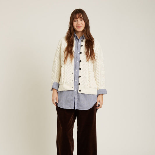 Naif, Imperia Cardigan, Ivory