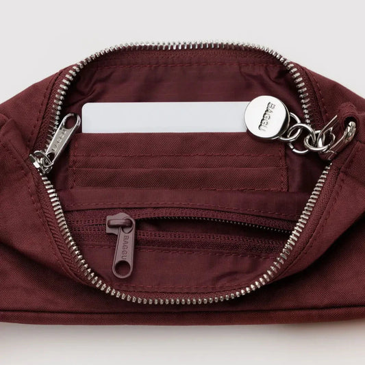 Baggu, Nylon Pochette, Mahogany