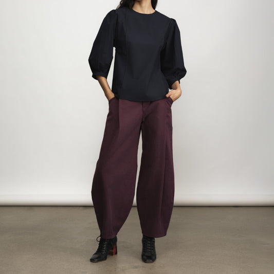 Jennifer Glasgow, Etta Trousers, Merlot