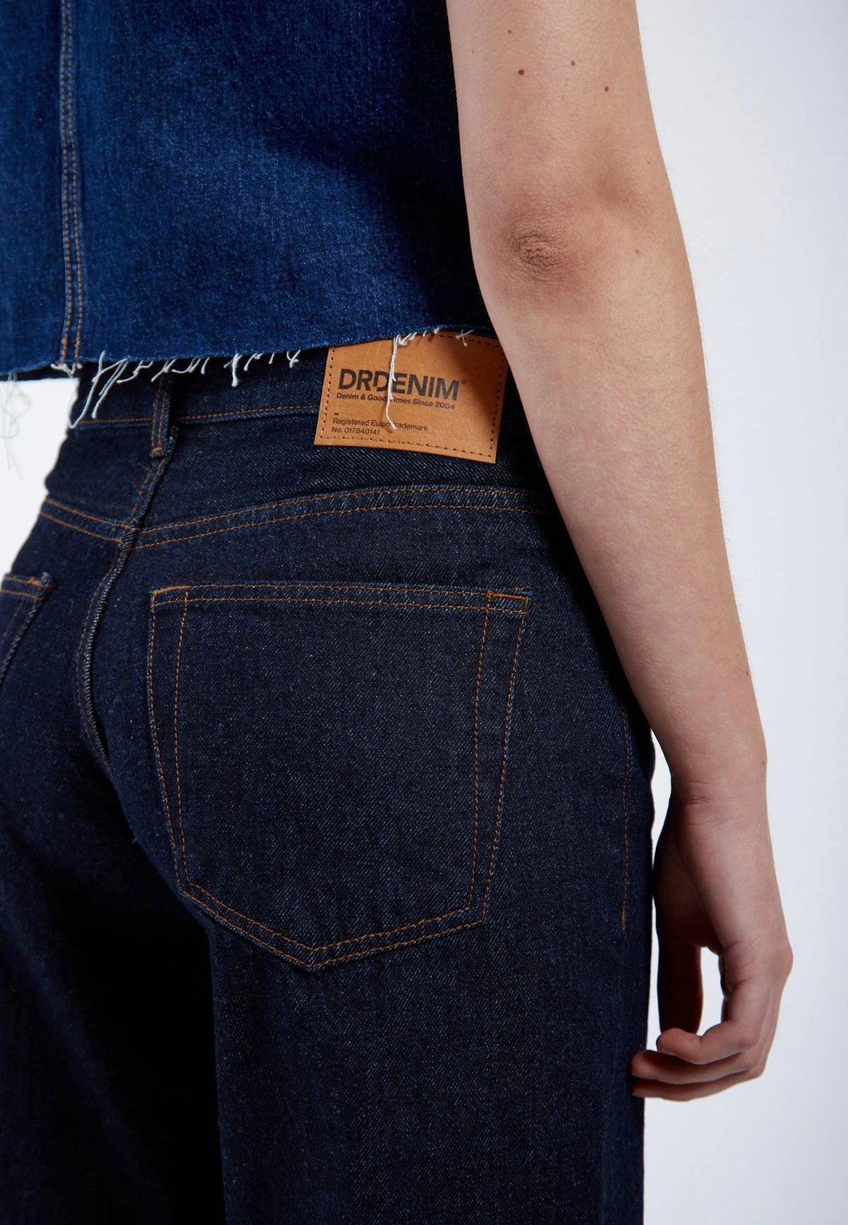 Dr. Denim, Rhue Low Wide, Stream Rinse