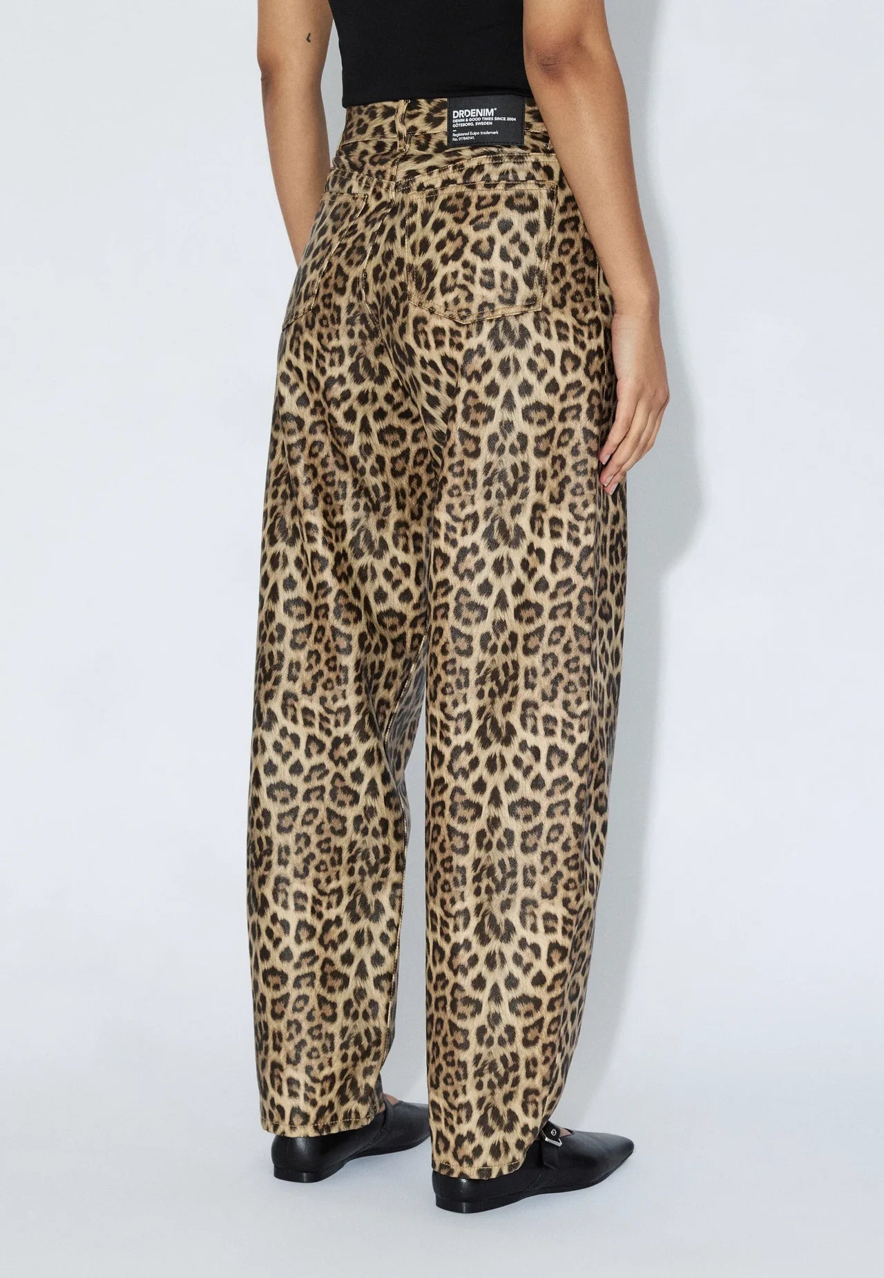 Dr. Denim, Nanci Mid Barrel, Leopard