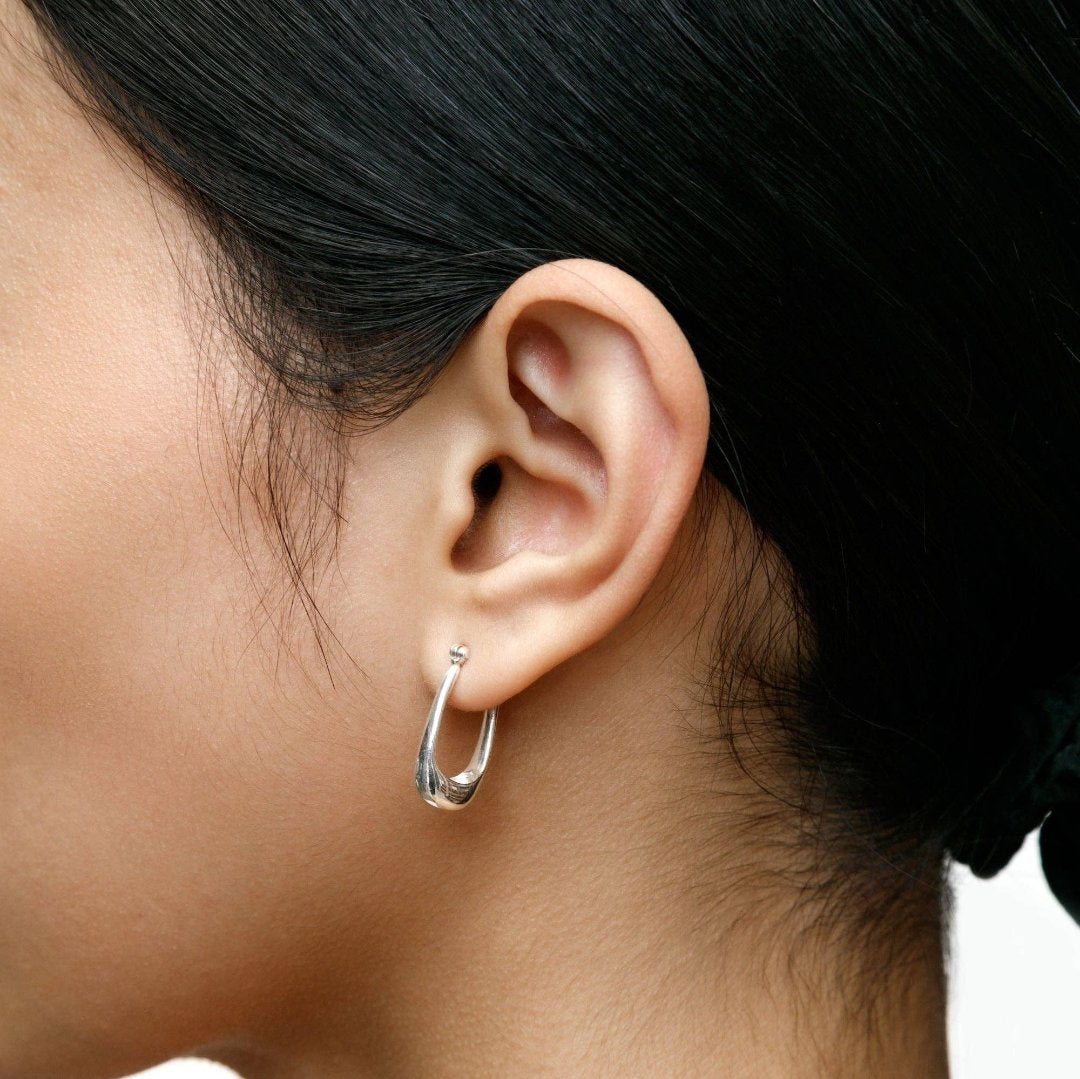 Wolf Circus, Small Ellie Earrings in Sterling Silver