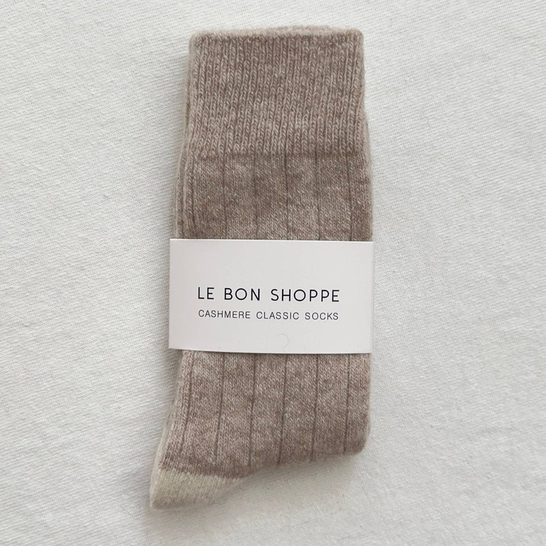 Le Bon Shoppe, Classic Cashmere Socks, Various Colours