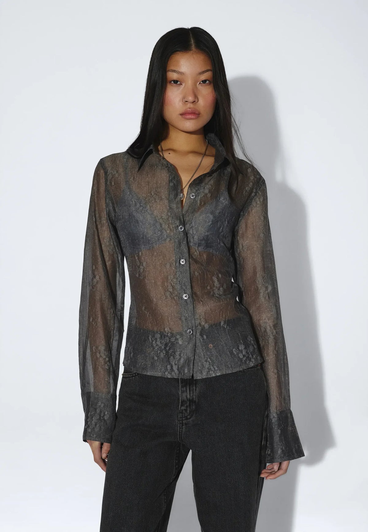 Dr. Denim, Mila Shirt, Grey