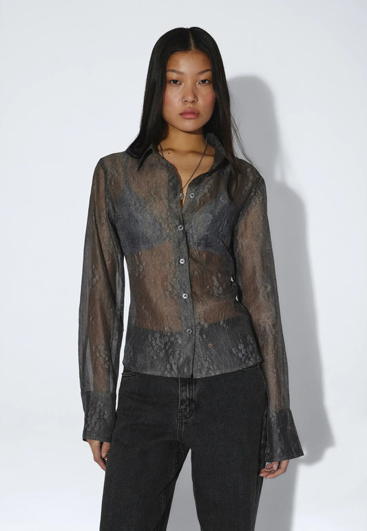 Dr. Denim, Mila Shirt, Grey