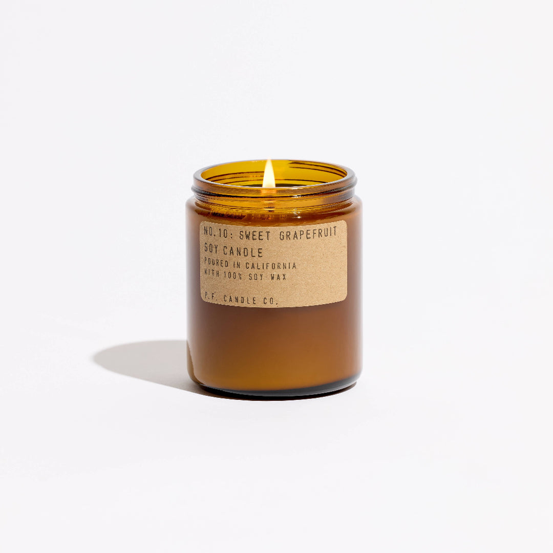 P.F. Candle Co., Sweet Grapefruit, 7.2 oz Standard Soy Candle
