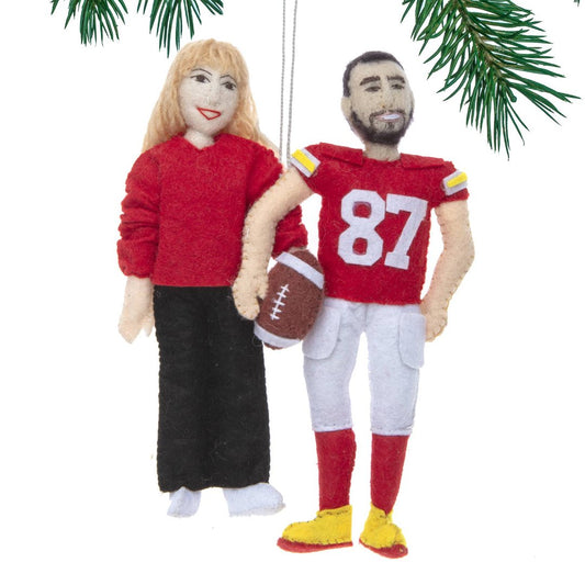 Taylor & Travis Ornament