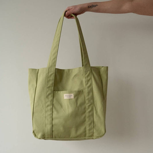 Colourful Cotton Tote Bag, Apple
