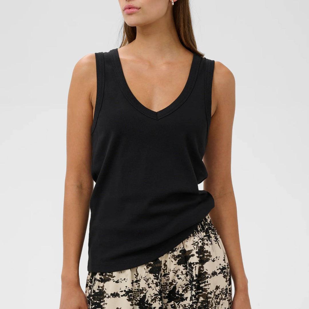 Soaked, Cosetta Tank Top, Black