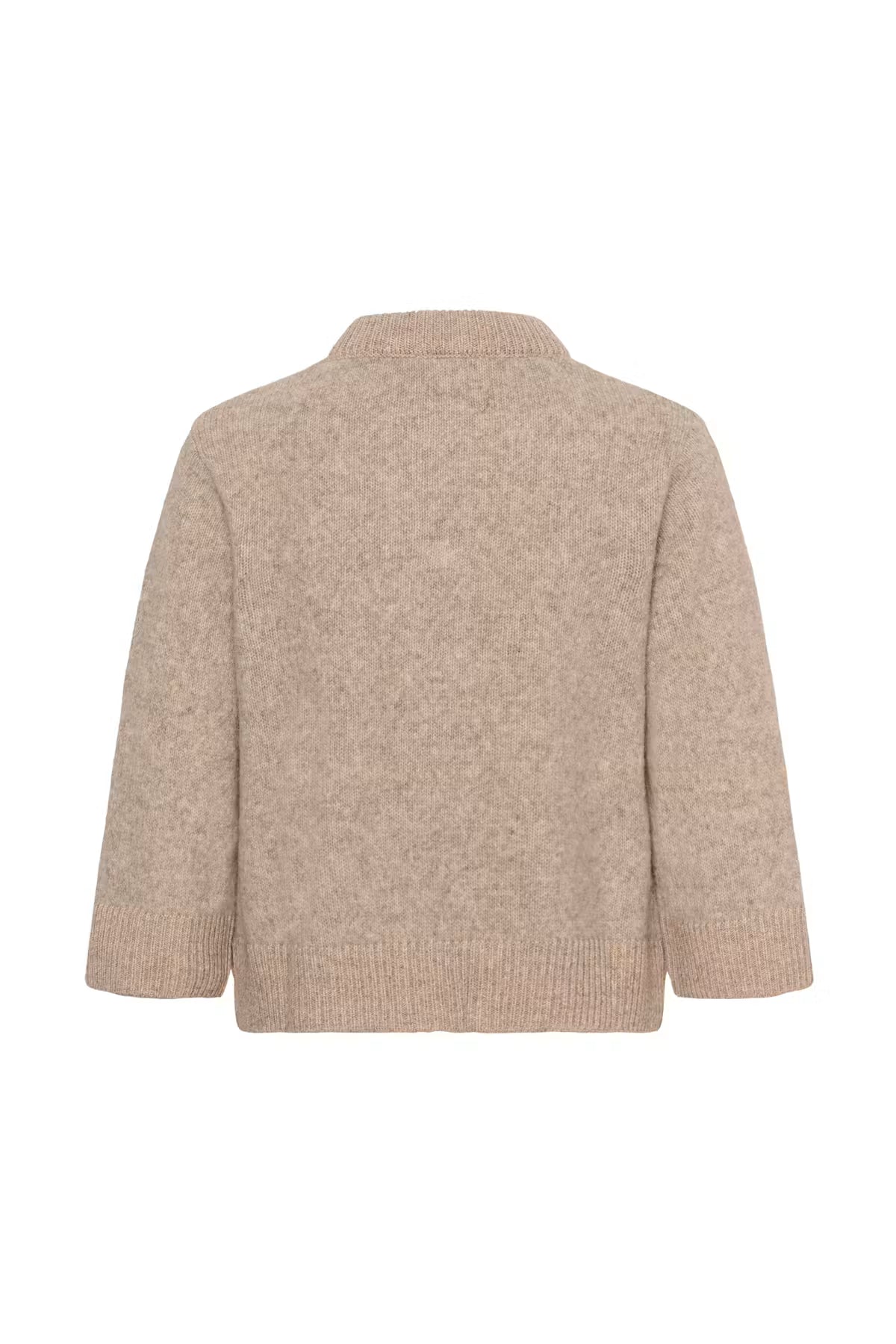 Soaked, Idalia Cardigan, Walnut Melange and Brown