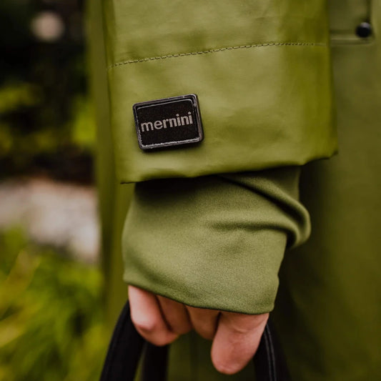 The Mernini Raincoat, Various Colours (Chive)