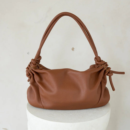 Risa, Large Aria Handbag, Tan