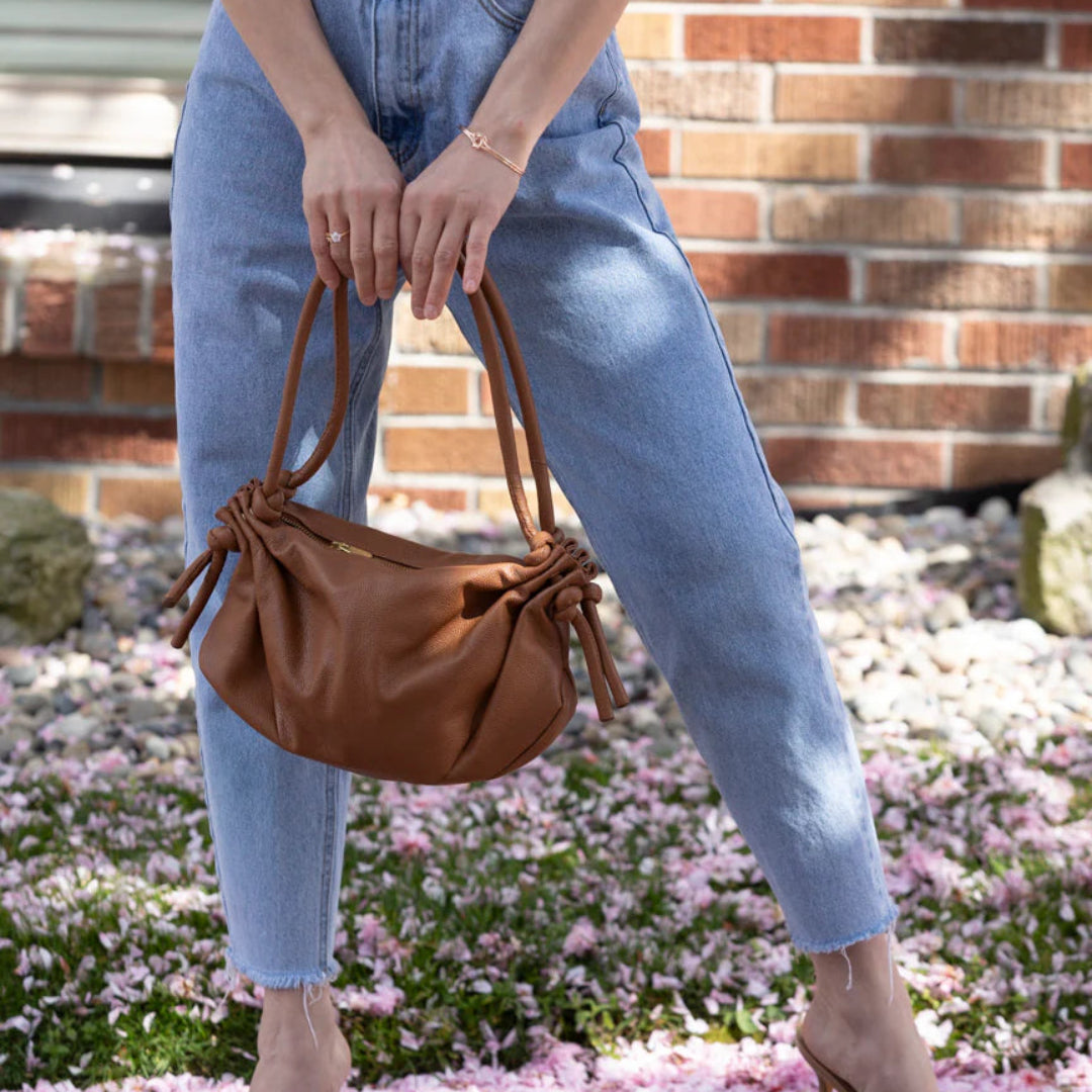Risa, Large Aria Handbag, Tan