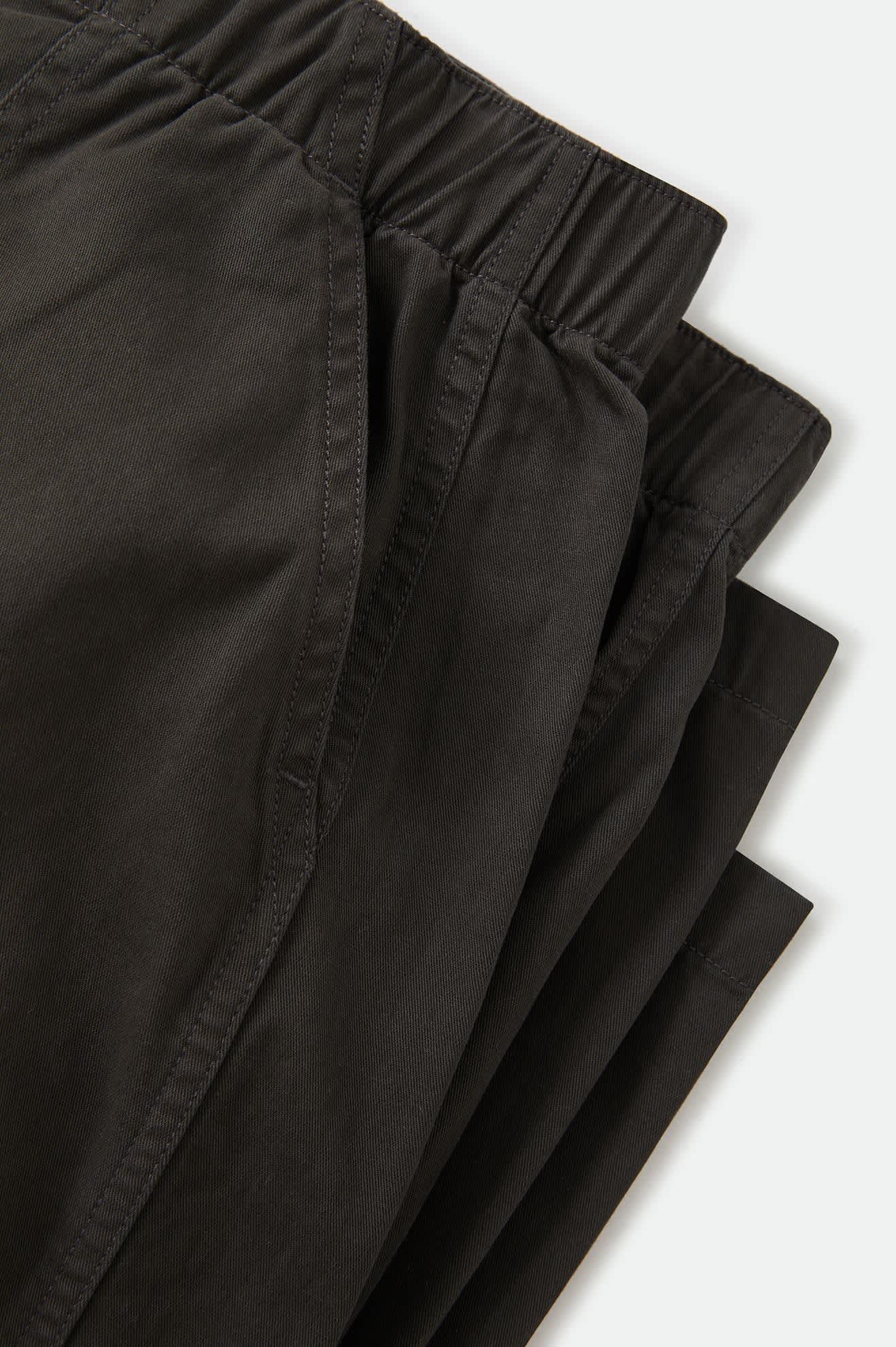 Brixton, Utility Everyday Barrel Pant, Washed Black