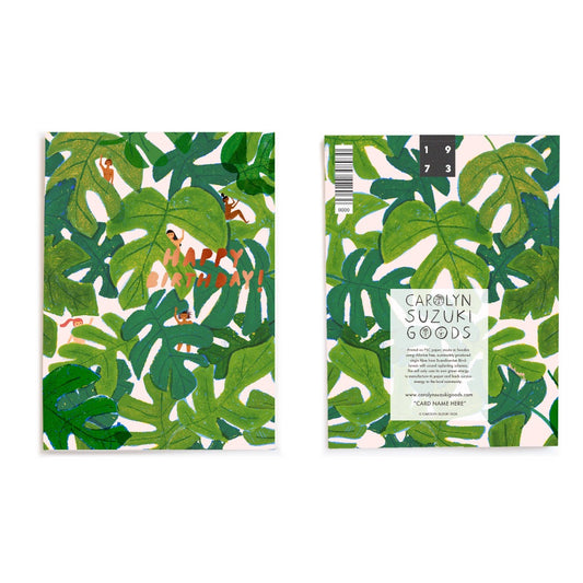 Rhaphi Party, Birthday Card