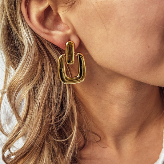 Oak + Eve, The Victoria Stud Earrings