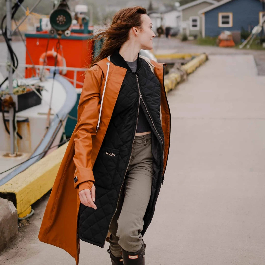 The Mernini Raincoat, Various Colours (Chive)