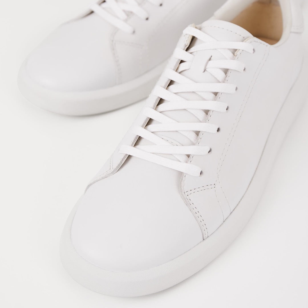 Maya Sneakers, White Leather