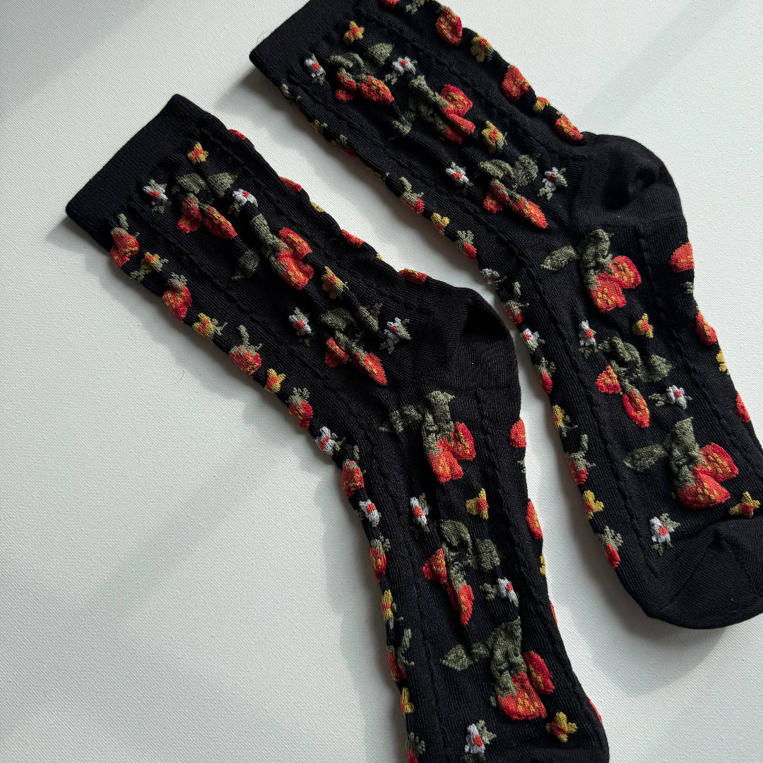 Billy Bamboo, Strawberry Socks, Various Colours