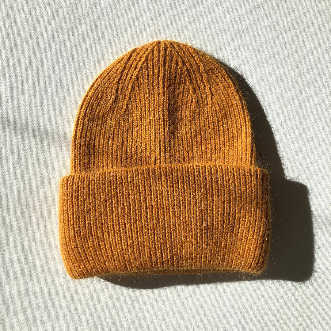 Billy Bamboo, Royal Angora Beanie, Pumpkin Spice