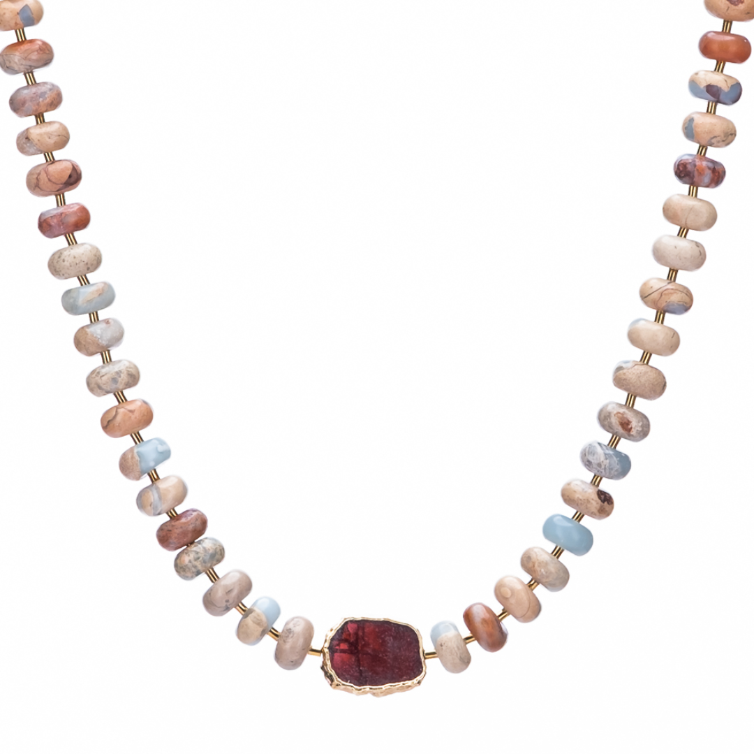Hailey Gerrits, SS26 Merlot Necklace