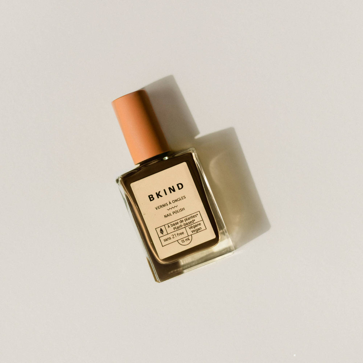 BKIND, Vegan & 21-free Nail Polish, Chocolatine