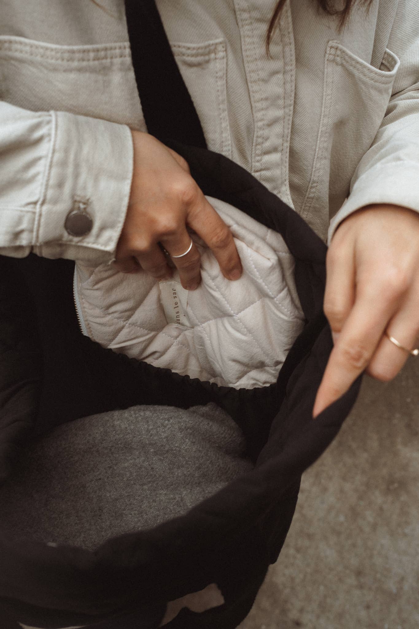 Dans le Sac, Quilted Everyday Tote Bag