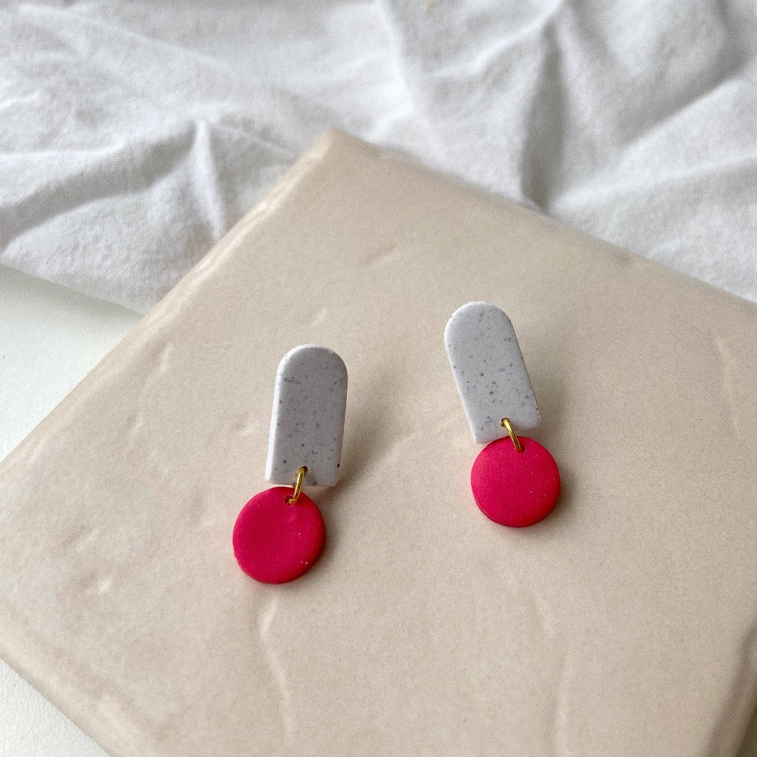 Mini Polymer Clay Earrings