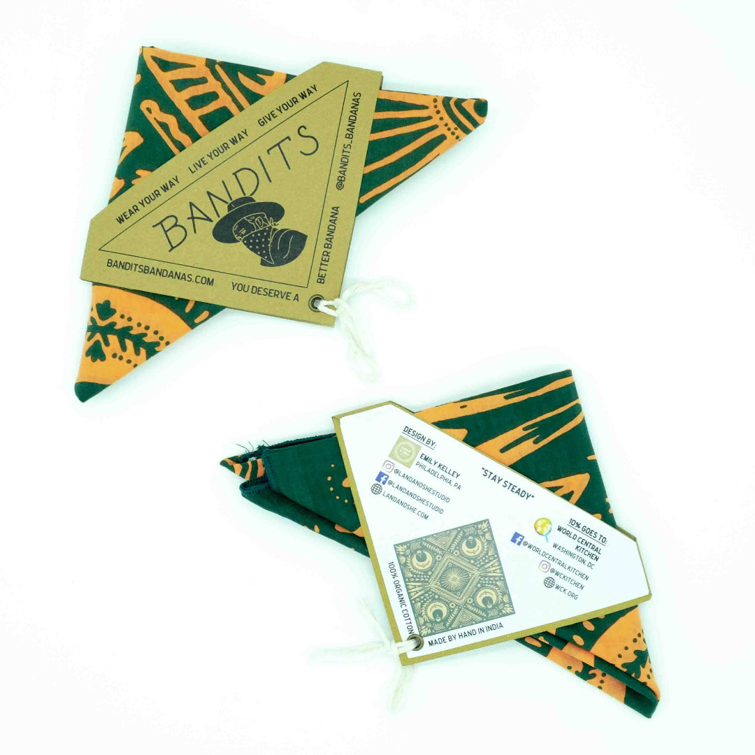 BANDITS Bandanas, "Stay Steady"