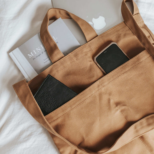 Dans le Sac, Crossbody Cotton Bag