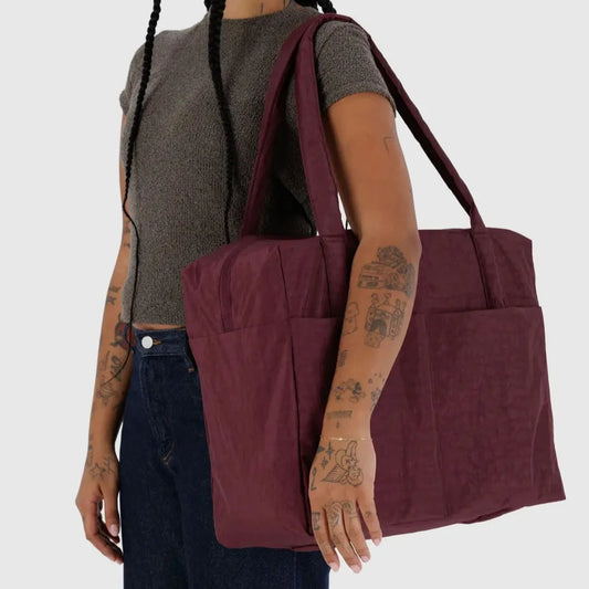 Baggu, Cloud Carry-On, Mahogany