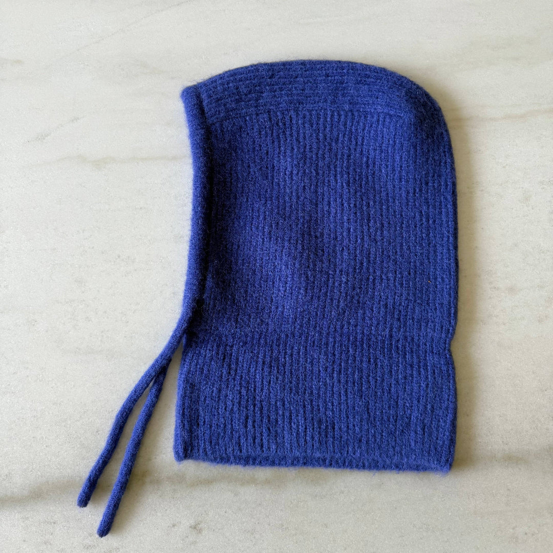 Billy Bamboo, Fuzzy Alpaca Balaclava, Crystal Brights, Royal blue