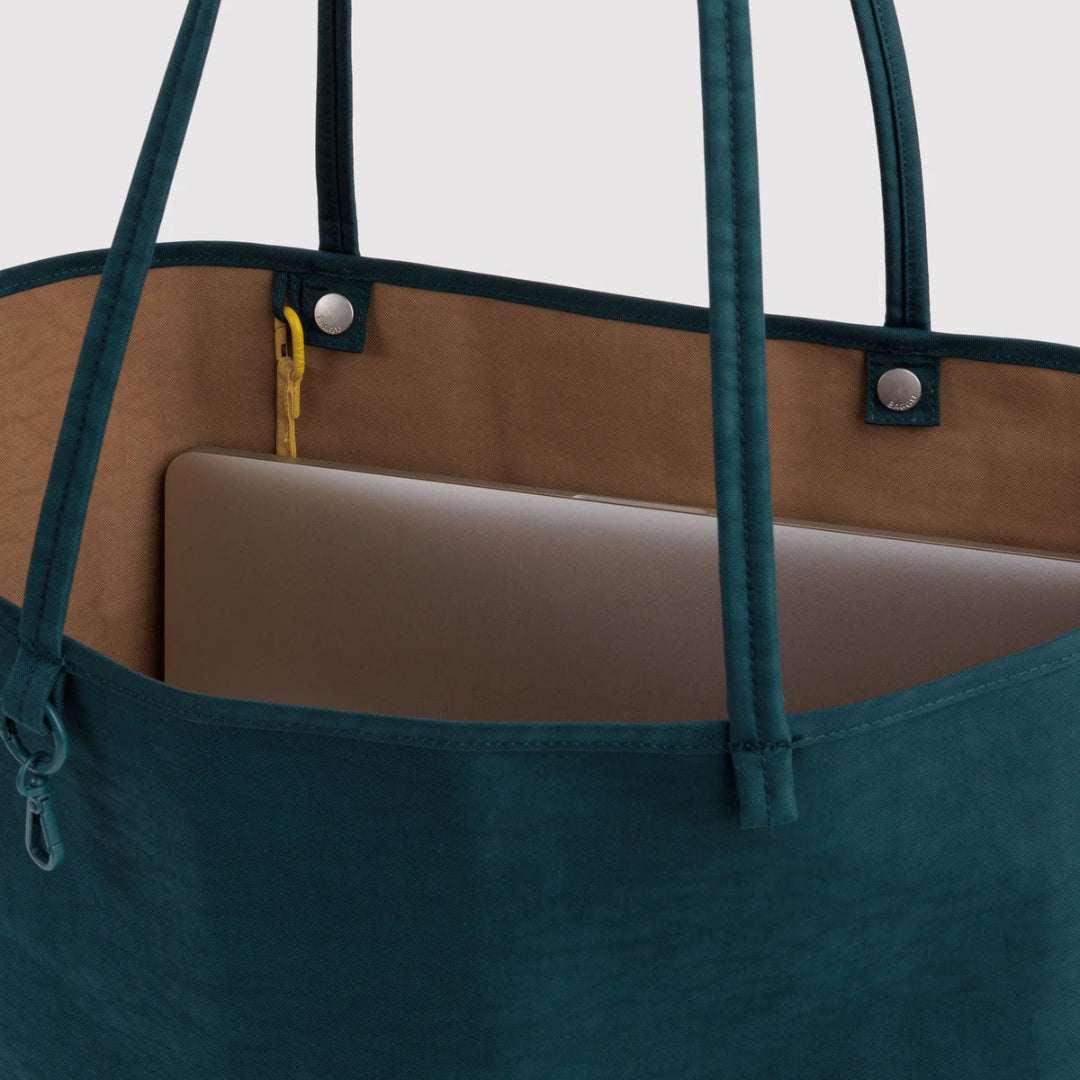 Baggu, Large Nylon Reversible Tote, Deep Sea Mix