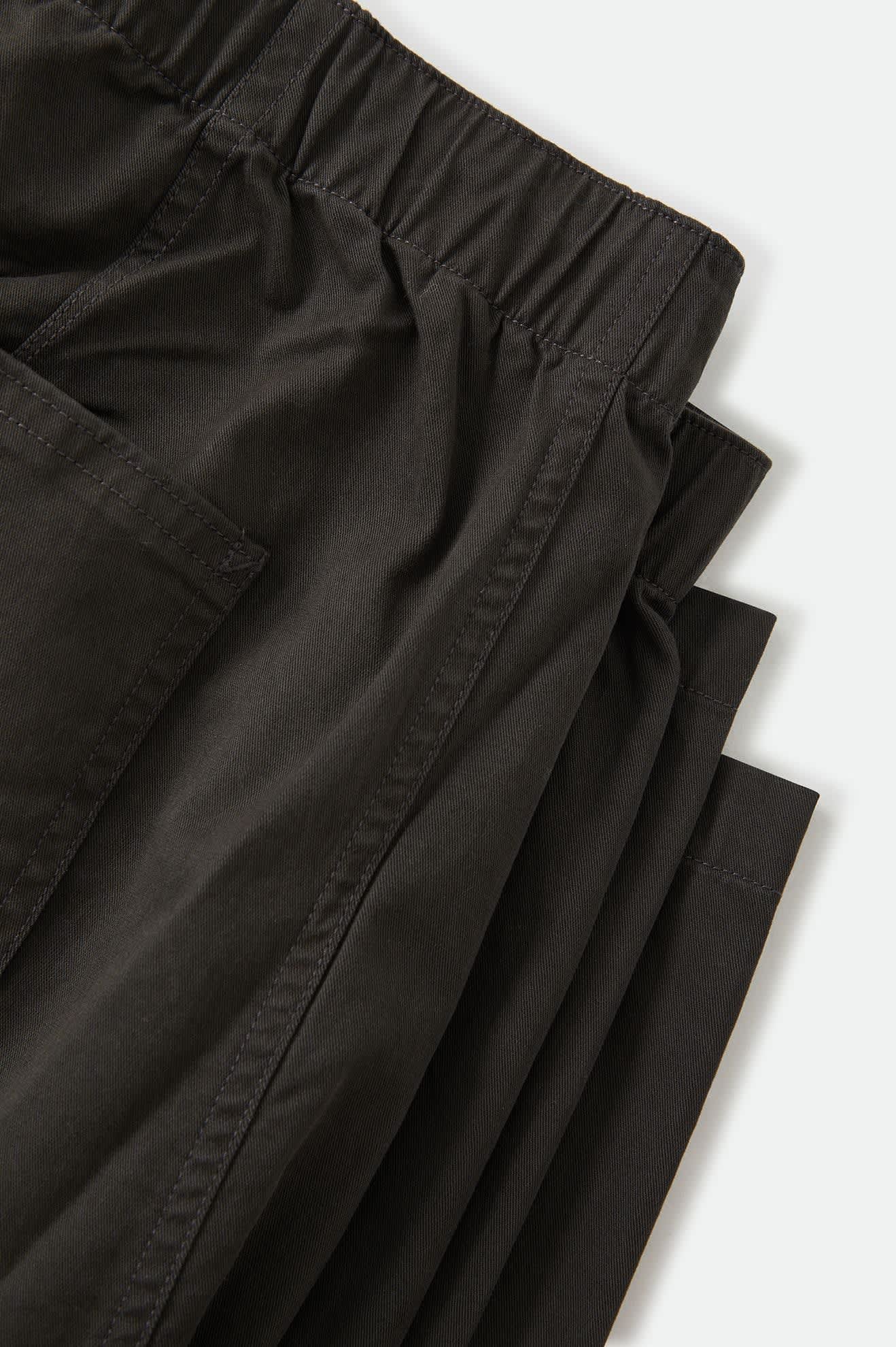 Brixton, Utility Everyday Barrel Pant, Washed Black
