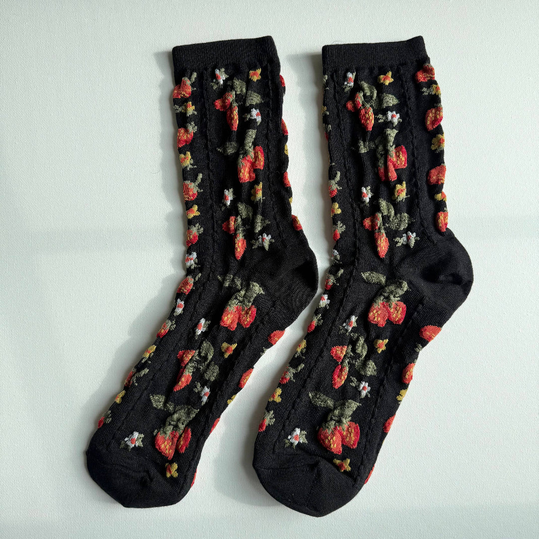 Billy Bamboo, Strawberry Socks, Various Colours