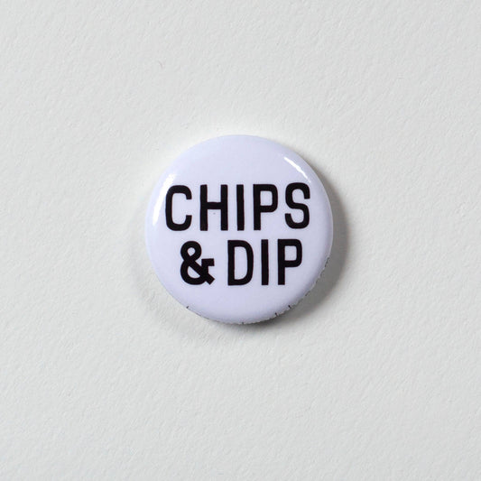 Banquet Workshop, Chips & Dip 1" Button