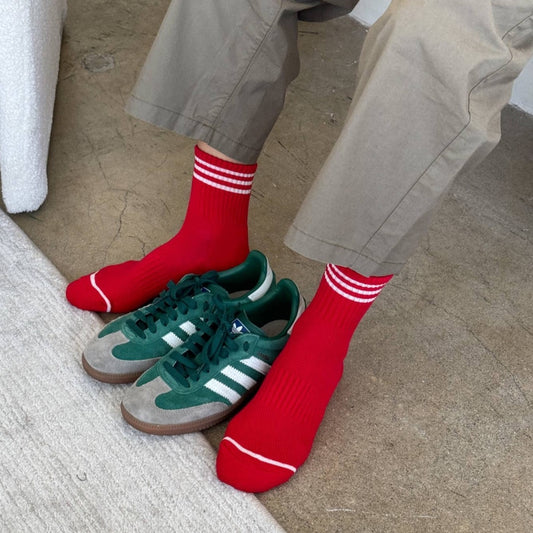 Le Bon Shoppe, Girlfriend Socks, Scarlet