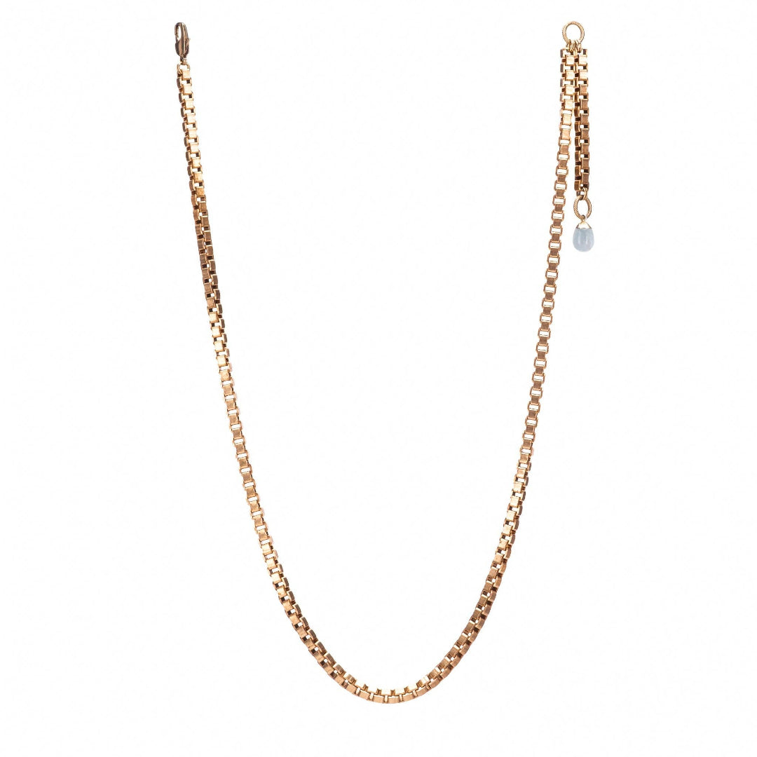 Hailey Gerrits, SS26 XL Box Chain Lariat Multi-Way Necklace