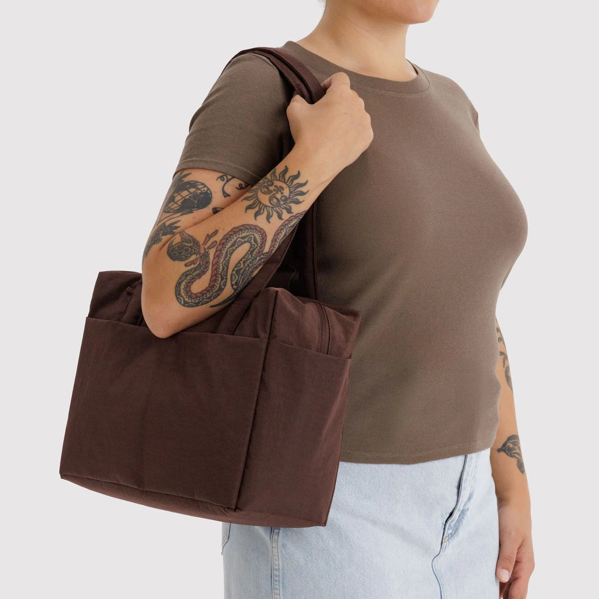 Baggu, Everyday Cloud Bag, Coffee