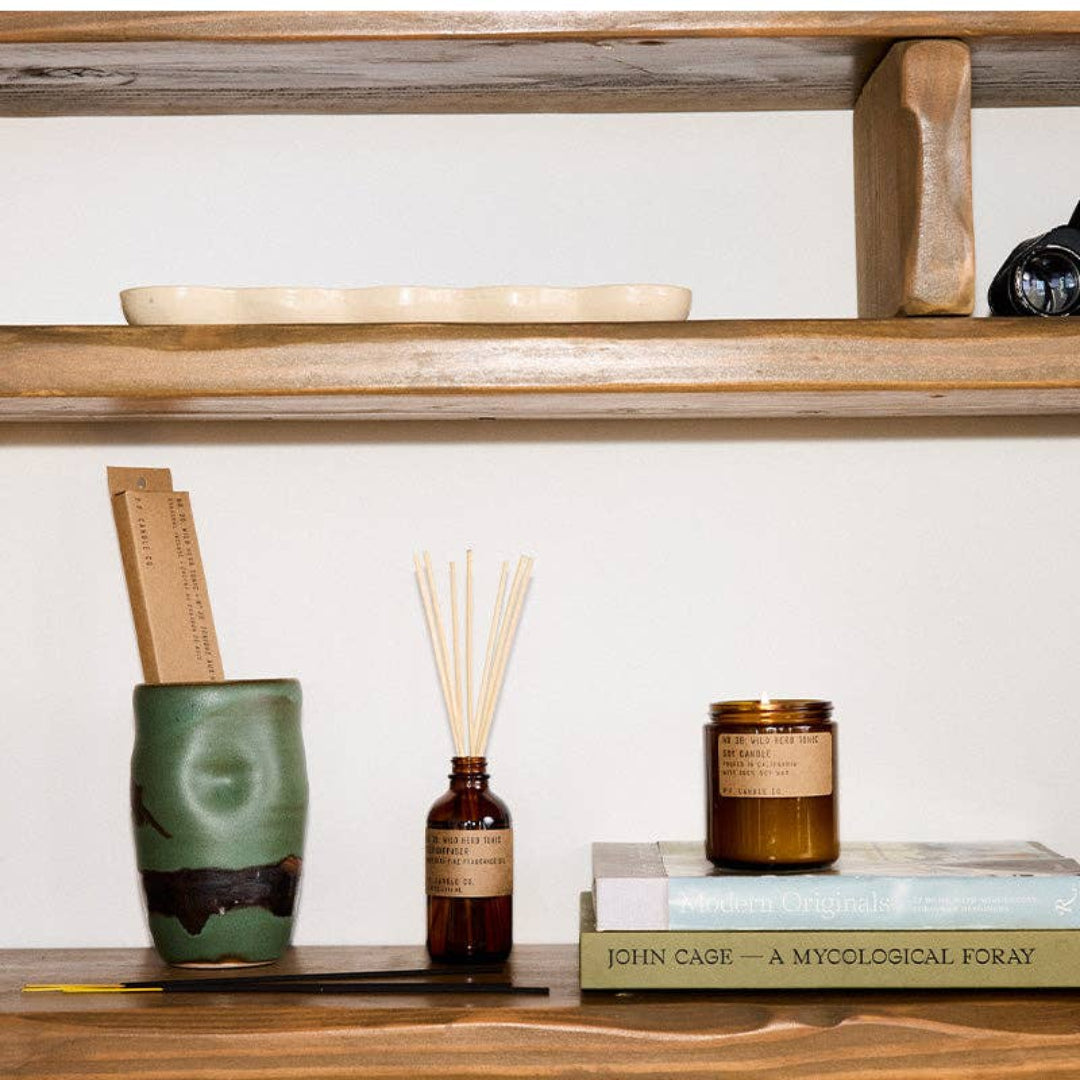 P.F. Candle Co. L, Wild Herb Tonic, 7.2 oz Standard Soy Candle