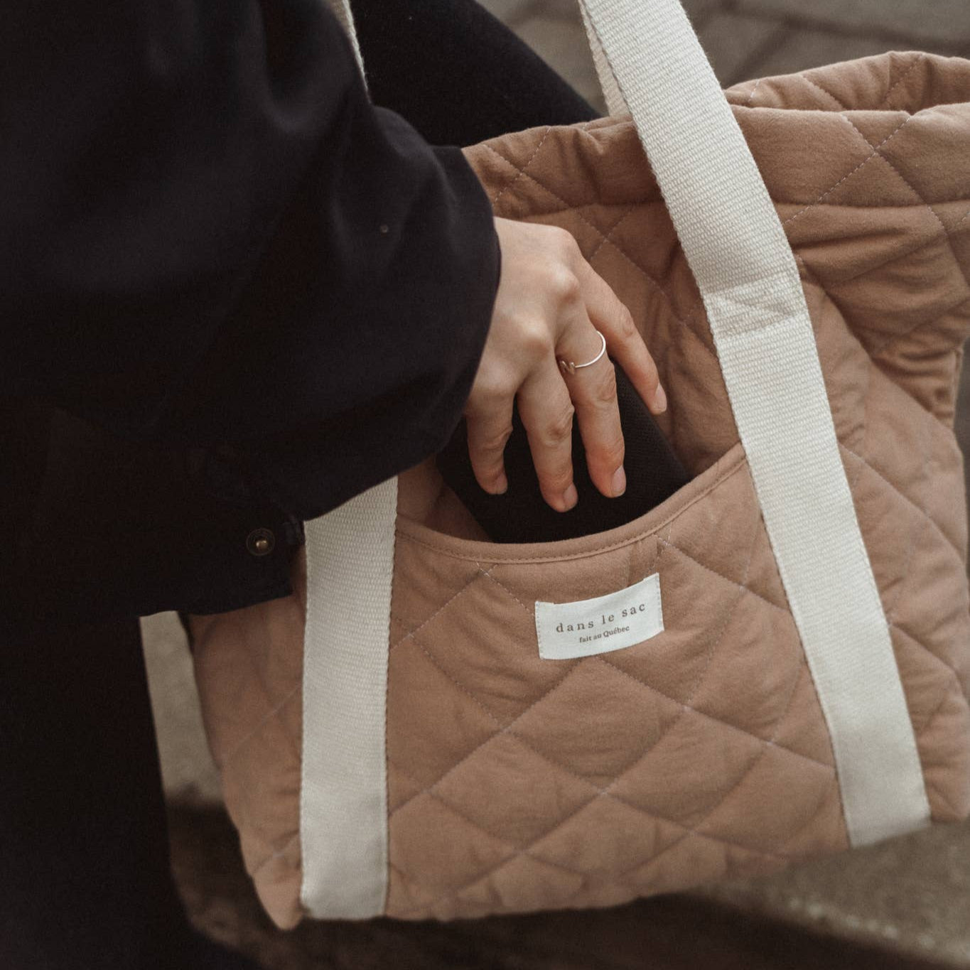 Dans le Sac, Quilted Everyday Tote Bag