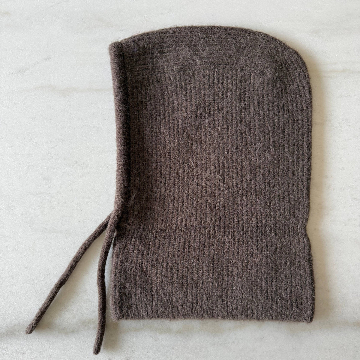 Billy Bamboo, Fuzzy Alpaca Balaclava, Walnuts Brown