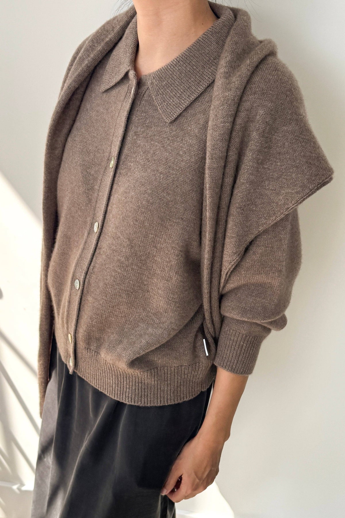 Le Bon Shoppe, Cashmere Blend Shawl, Frappe