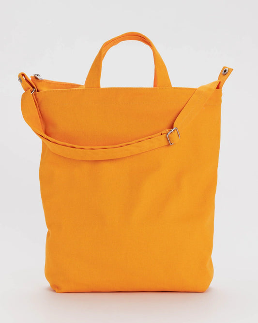Horizontal Zip Duck Bag - Tangerine